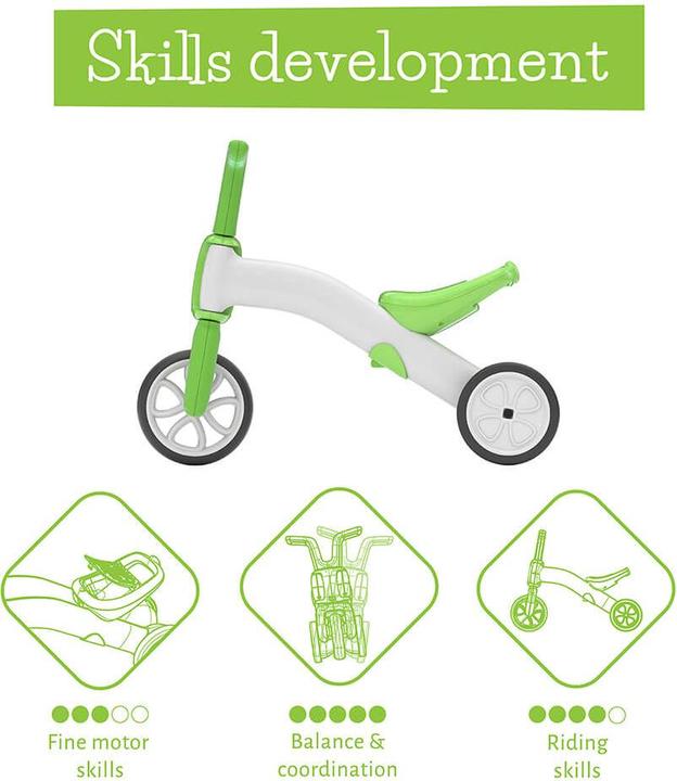 Actual product image Chillafish Bunzi 02 Slider + Balance Bike 2in1