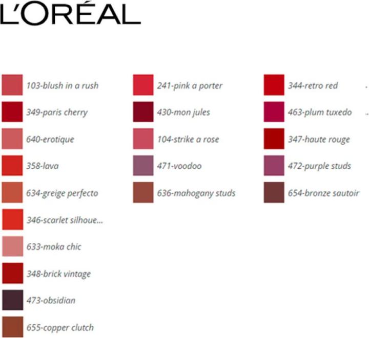 Immagine prodotto L'Oréal Paris Color Riche Matte (349 Parigi Ciliegia)