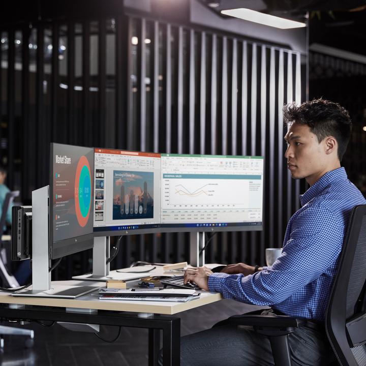 Produktbild HP Elite Mini 800 G9 (Intel Core i9-14900T, 64 GB, 1000 GB, GeForce RTX 3050)