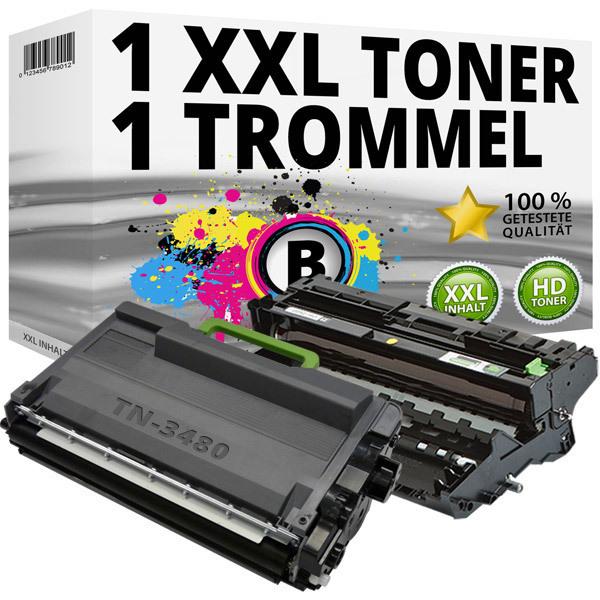 Image du produit Druckfuxx Toner + Trommel Set kompatibel Brother HL-L5000D L5100DN L5200DW L6250