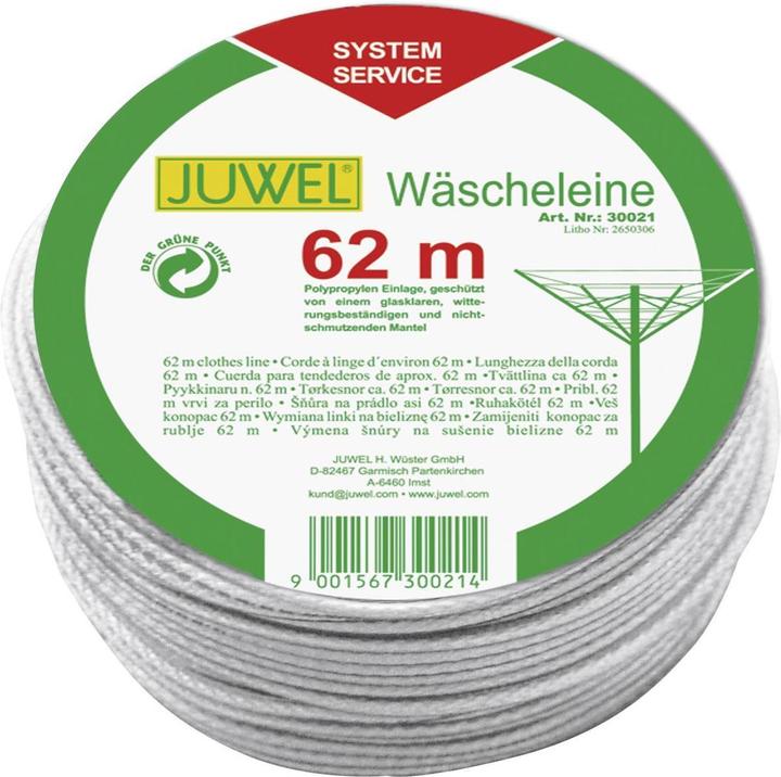 Produktbild Juwel Ersatzleine für Wäschespinnen 62m (62 m)