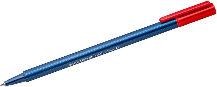 Actual product image Staedtler Biros triplus ball 437 M, red (Blue, 1 x)