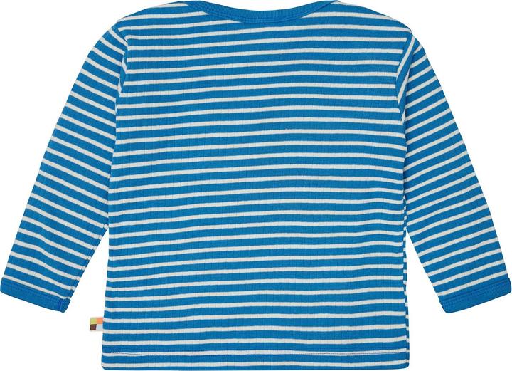 Immagine prodotto loud + proud Camicia a manica lunga a righe con costina (80)