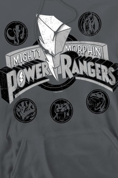 Produktbild Power Rangers Power Coins Kapuzenpullover (L)
