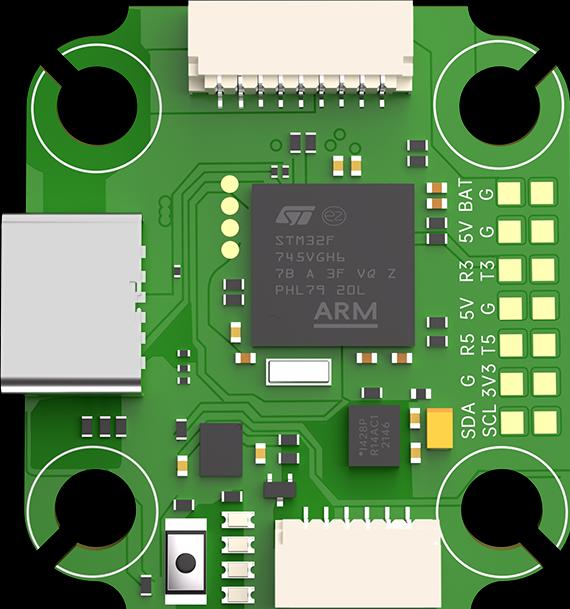 Actual product image iFlight BLITZ Mini F745 Flight Controller
