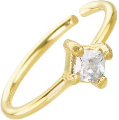 Bijouteria Ohrpiercing (Edelstahl, PVD Beschichtung, Kristall)