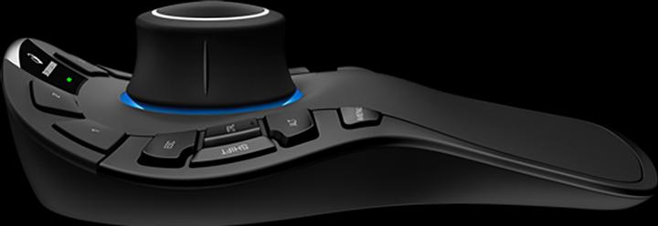 Actual product image 3Dconnexion SpaceMouse Pro (Cable, Wireless)