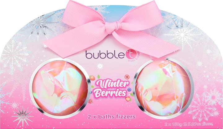 Bubble T WINTER BERRIES BATH BOMB DUO GIFT SET (2 X 150G) (Badekugeln)