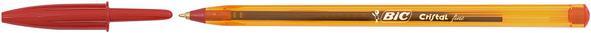 Actual product image Bic Cristal fine (Orange, Transparent, 1 x)
