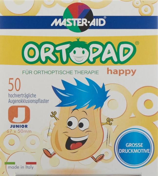 Produktbild Master Aid Augenpflaster Happy Junior 50 Stück (50 x)