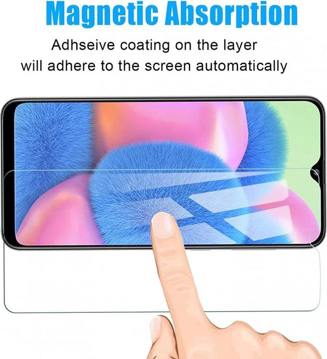 Produktbild Screenguard Samsung Galaxy A30s Panzerglas Schutzfolie Case Friendly Design (1 Stück, Samsung Galaxy A30s)