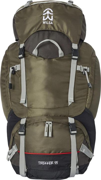 Wilsa Sac à dos de randonnée "Trekker" 55L (55 l)