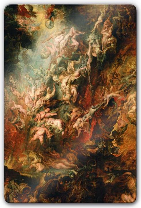 Produktbild Trenddeko Rubens - Der Höllensturz der Verdammten (40 x 60 cm)