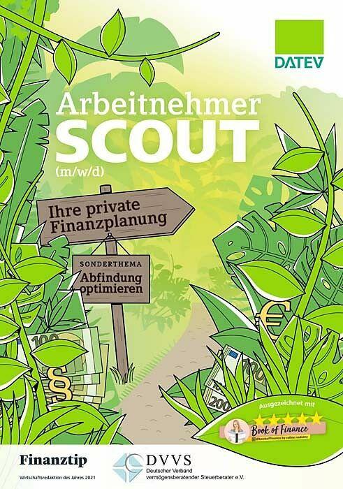 Produktbild DATEV ArbeitnehmerScout (Deutsch, Redaktion finanztip.de, Reinhard Gabler, DATEV eG, Deutschen Verband vermögensberatender Steuerberater DVVS e.V., finanztip.de, 2022)