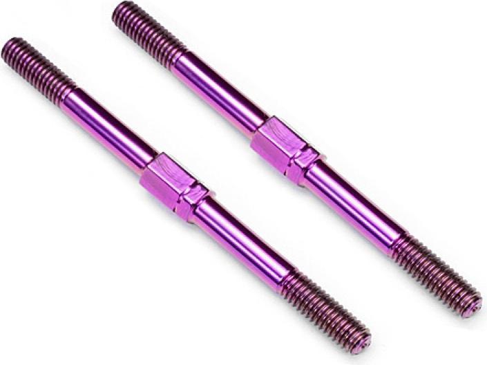 Image du produit Edit Barre d'accouplement en titane (4x40mm) Violet (1 paire)