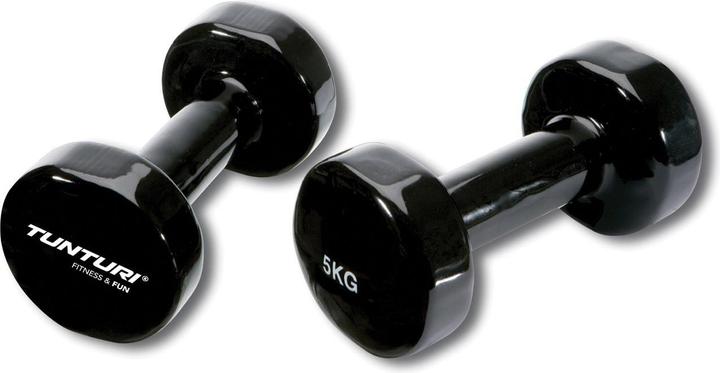 Tunturi Vinyl Kurzhanteln (2 x 5 kg)