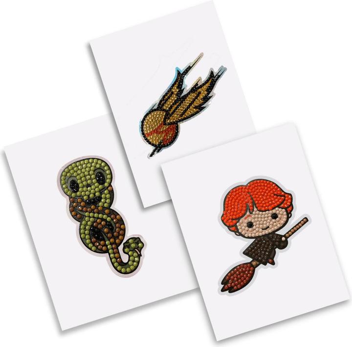 Actual product image Craft Buddy Harry Potter Crystal Art Sticker Pack