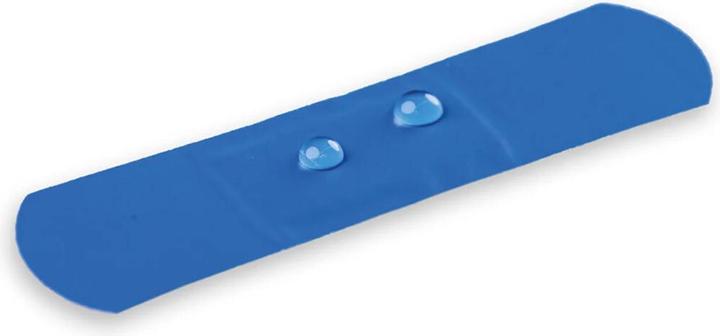 Detectaplast Universalpflaster detektierbar25x72 mm 100Stk, blau (100 x)