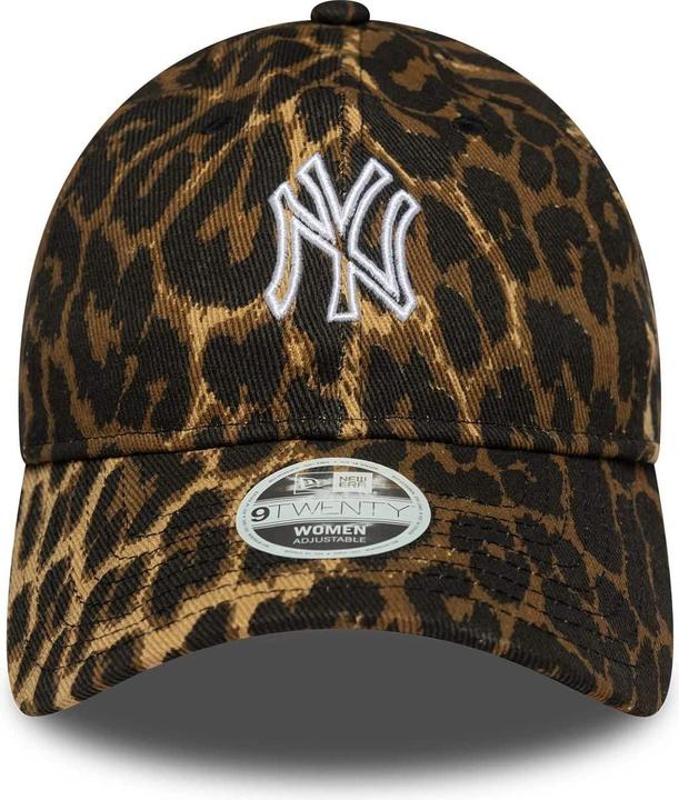 Actual product image New Era New York Yankees Women's 9twenty Leopard Outline Baseball Cap (One size)