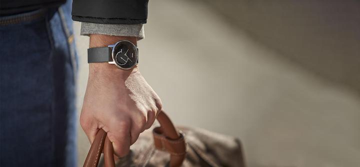 Actual product image Withings Activité Steel (Hybrid watch, Analogue wristwatch, 36 mm)