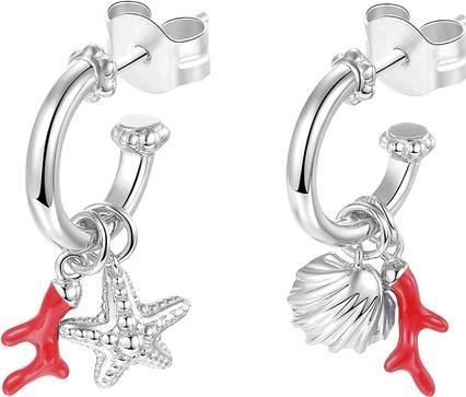 Rosato Silver semicircular earrings Storie RZO033R (L)
