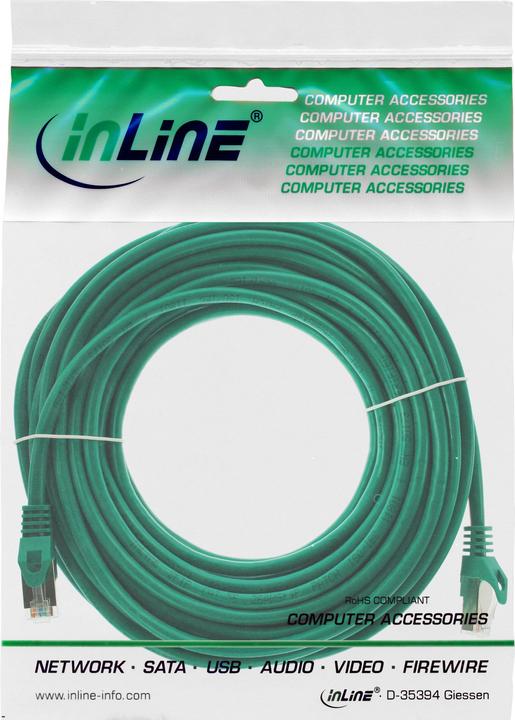 Produktbild InLine Patchkabel (SF/UTP, CAT5e, 7.50 m)