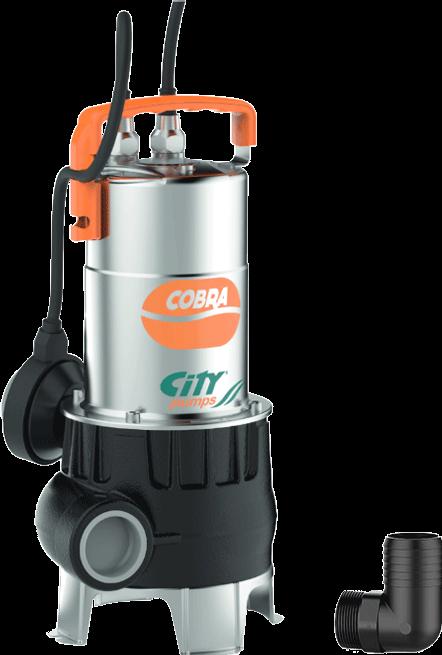 Produktbild City Pumps Schmutzwasser-Tauchpumpe - 230 V / 1000 W (Schmutzwasserpumpe)