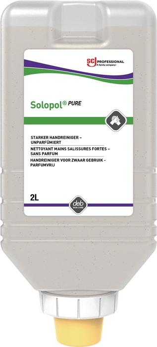 Produktbild Deb Stoko Solopol® natural – unparfümiert, Handreiniger 2 l Flasche (Flüssigseife, 2000 ml)