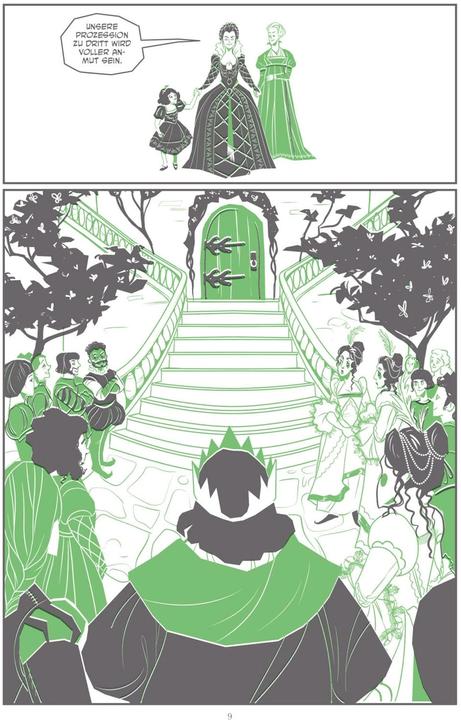 Actual product image Disney Villains Graphic Novels: Die Schönste im ganzen Land (German, Fiona Marchbank, Serena Valentino, 2024)