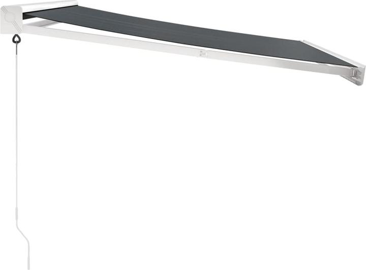 Produktbild VidaXL Gelenkarmmarkise Anthrazit 3,5x2,5 m Stoff und Aluminium (2.50 m)