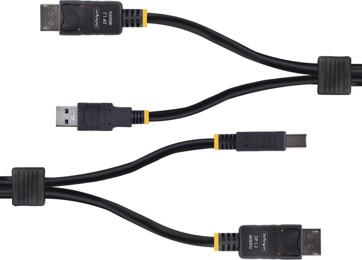 Actual product image StarTech DU1226-KVM-CABLE 1.8M DISPLAYPORT/USB KVM CABLE NMS NS