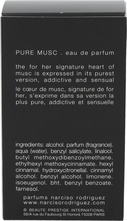 Produktbild Narciso Rodriguez Pure Musc (Eau de Parfum, 30 ml)
