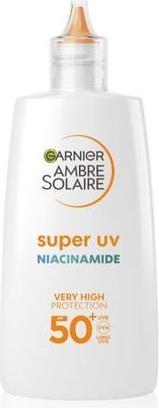 Actual product image Garnier Niacinamide Fluido Anti-Imperfections Face Sunscreen SPF50 (Suntan cream, SPF 50)