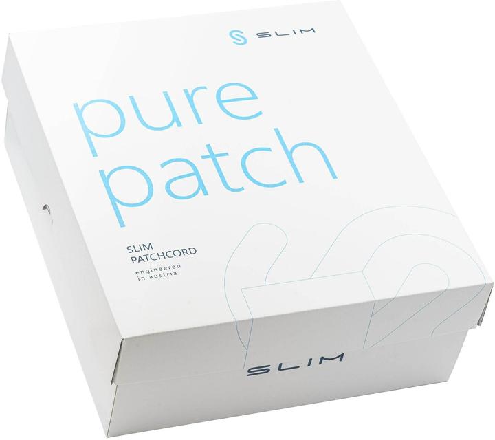 Image du produit SLIM Câble patch RJ-45, Cat 6A, U/FTP, 3 m, jaune, 36 paquets (U/FTP, CAT6a, 3 m)