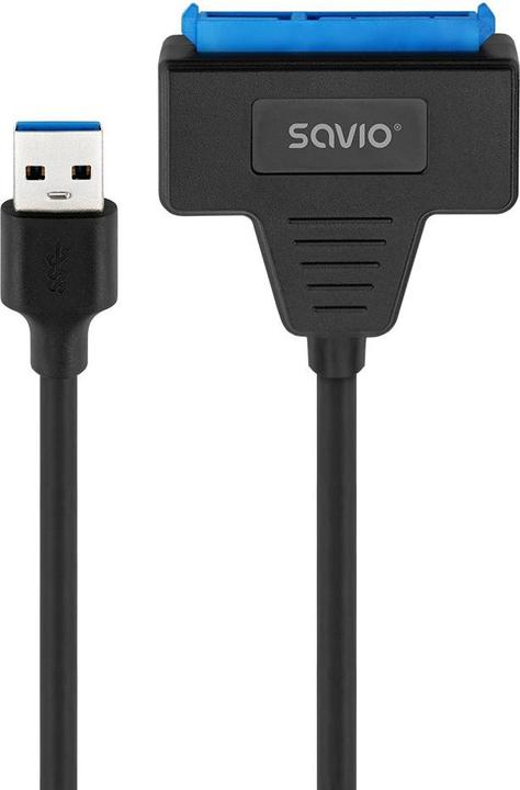 Produktbild Savio AK-68 Adapter USB-A 3.1 Gen 1 (M) - SATA (F) für 2 5 Laufwerke (0.25 m, USB 3.1)