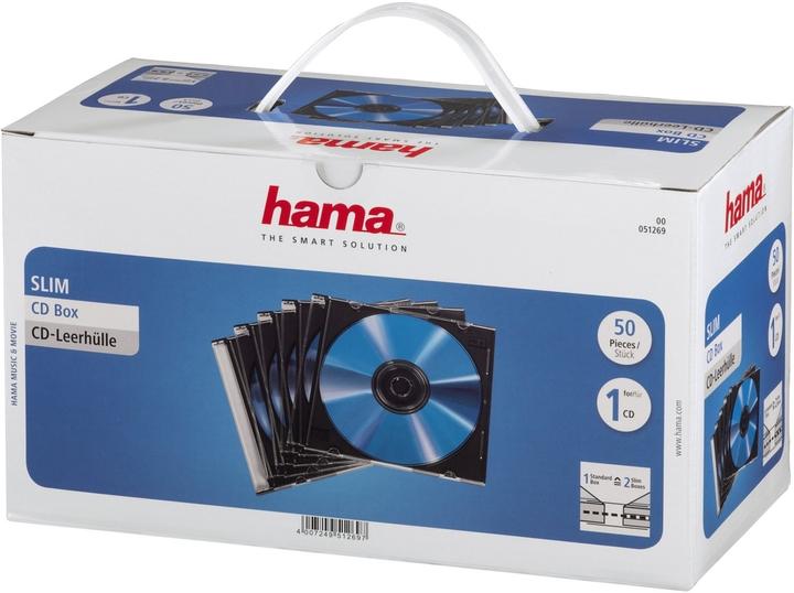 Produktbild Hama 1x50 CD-Leerhülle SlimLine
