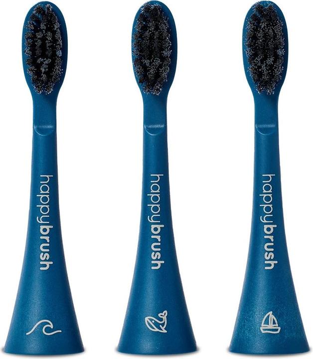 Actual product image happybrush Hpy Eco Vibe 3+Ocean (3 x)