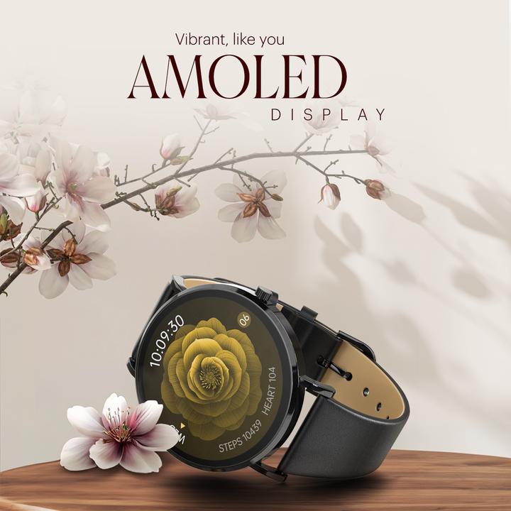 Produktbild Noise NoiseFit Diva 2 Smartwatch Classic Black