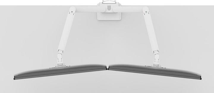 Actual product image Neomounts table mount duo 100x100 9kg/17-32"/white/fully moveable (Table, 35")