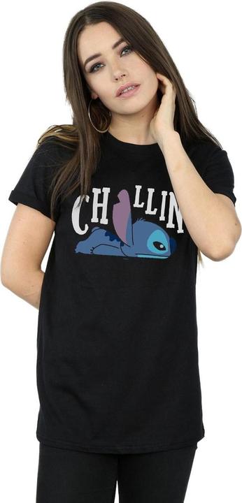 Immagine prodotto Disney Lilo And Stitch Chillin Maglietta Ampia Donna (L)