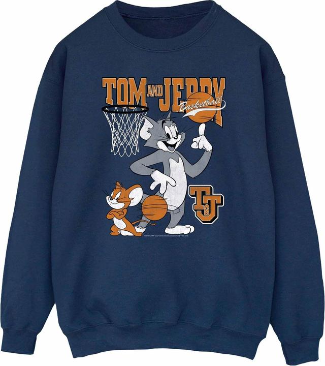 Tom & Jerry Spinning Basketball Sweatshirt
