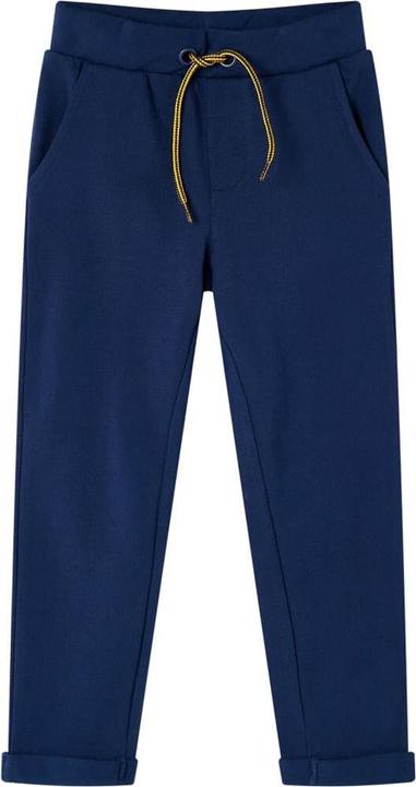 Produktbild VidaXL Kinderhose mit Kordelzug Marineblau 116,Material: 95 (116)