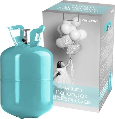 Amscan Helium Ballongas Einwegflasche (ca. 50 Ballons)