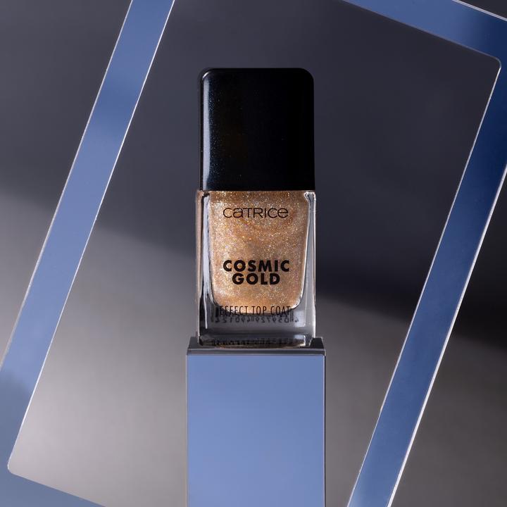 Immagine prodotto Catrice Cosmic Gold Effect Smalto Unghie Top Coat (030 Luce Celeste, Topcoat)