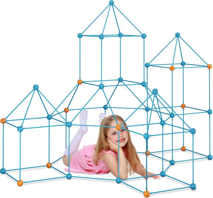 Actual product image Relaxdays 132-piece construction toy set