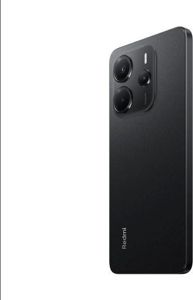 Actual product image Xiaomi Redmi Note 14 (128 GB, Midnight Black, 6.67", Hybrid Dual SIM, 108 Mpx, 4G)