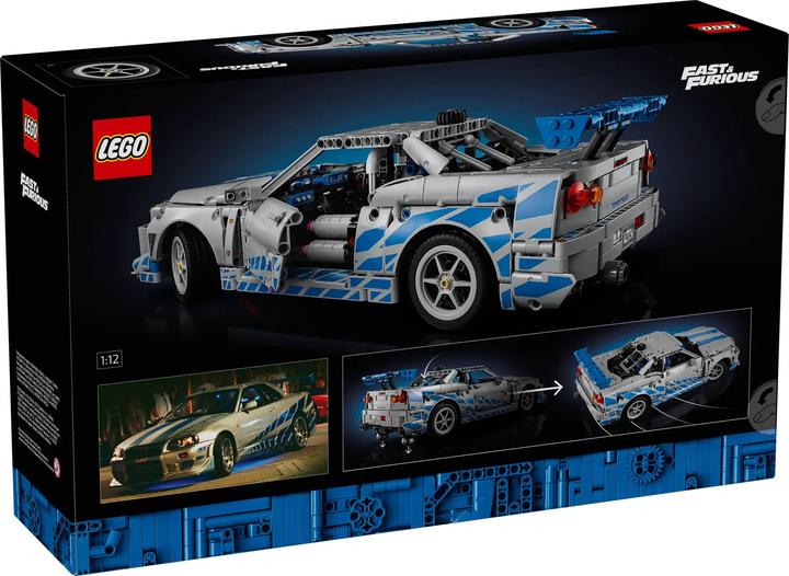 Produktbild LEGO 42210 2 Fast 2 Furious Nissan Skyline GT-R (R34) Flitzer (42210, LEGO Technic)