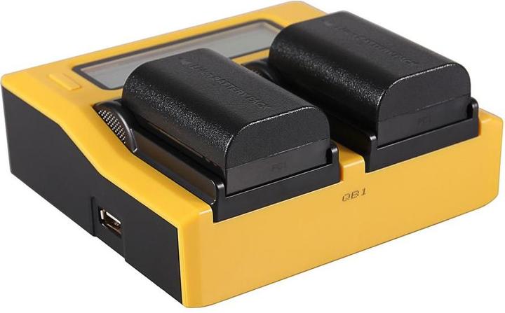 Patona Canon LP-E6 Dual LCD (Kamera Akku Ladegerät)