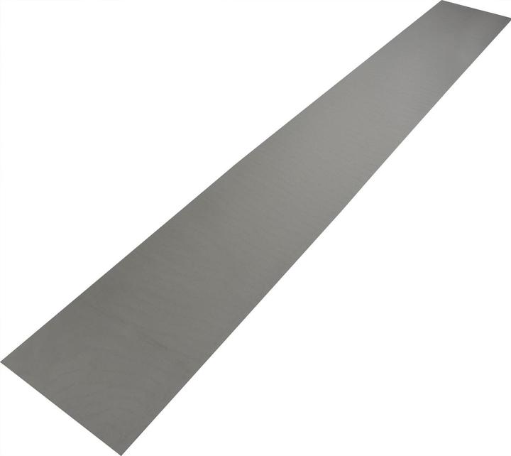 Halcö Sockel Blech Länge 1100 mm, geschliffenes Sockelblech ohne Löcher Edelstahl (1100 mm, 150 mm, 1 mm)