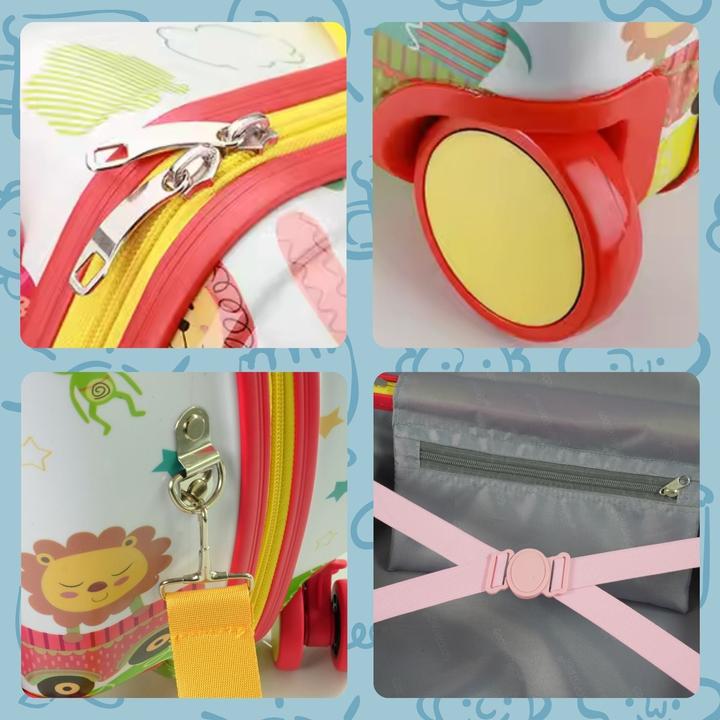 Produktbild Hermex Kinderkoffer Hartschalenkoffer Reisegepäck Kindertrolley Koffer (18 l, Handgepäck (bis 50l))